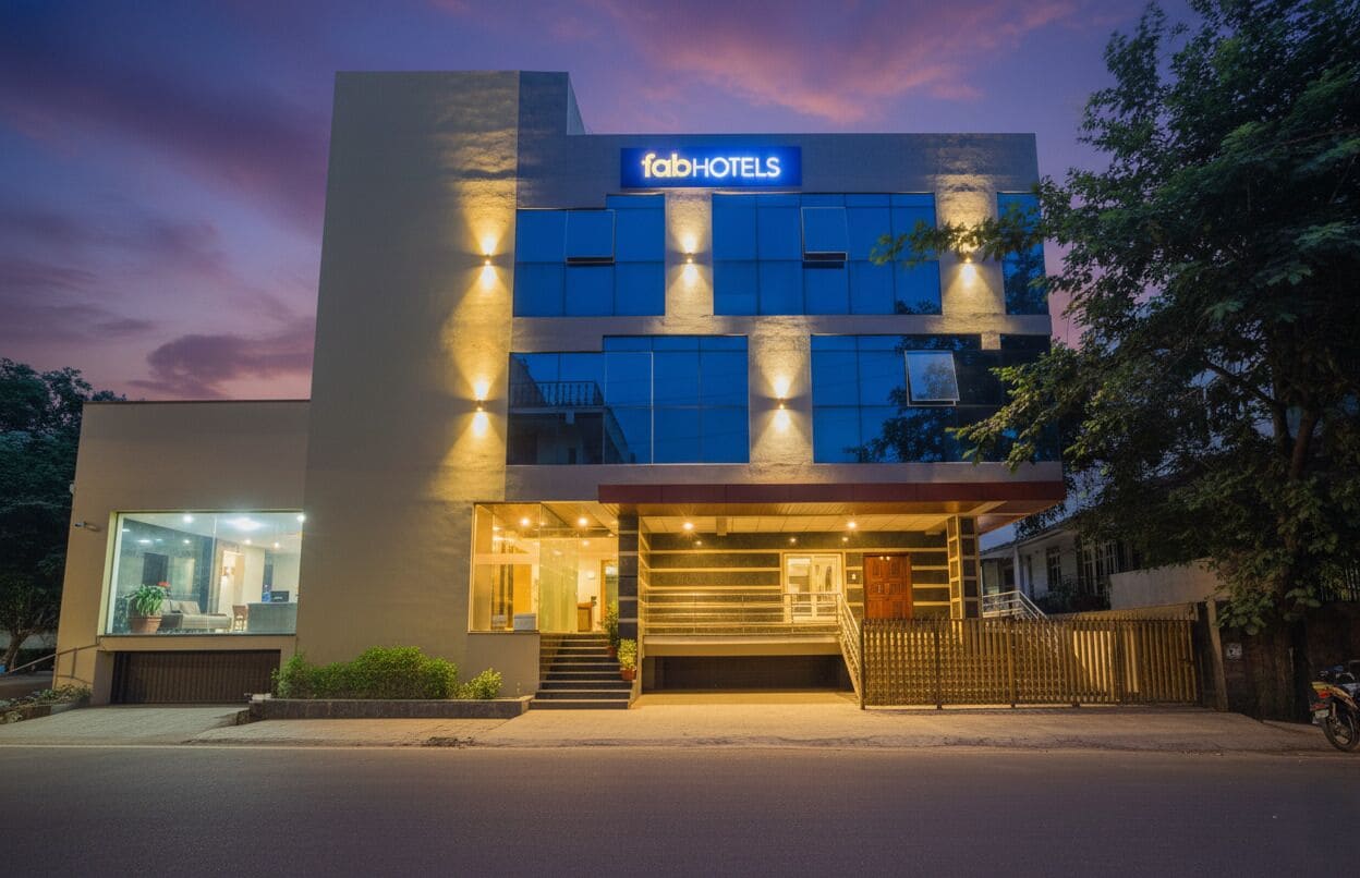 ด้านหน้าที่พัก