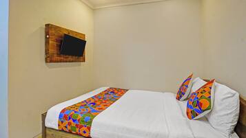 Habitación Deluxe | Sábanas de algodón egipcio, ropa de cama de alta calidad, caja fuerte