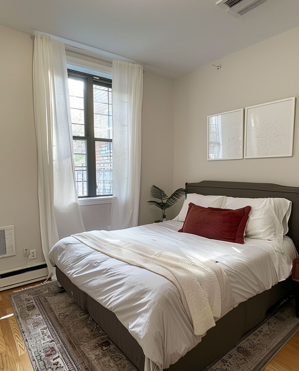 2 bedrooms, iron/ironing board, free WiFi, bed sheets