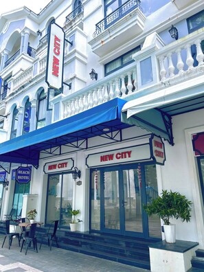 Fassade der Unterkunft