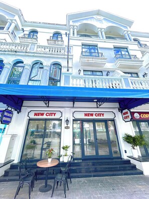 Fassade der Unterkunft