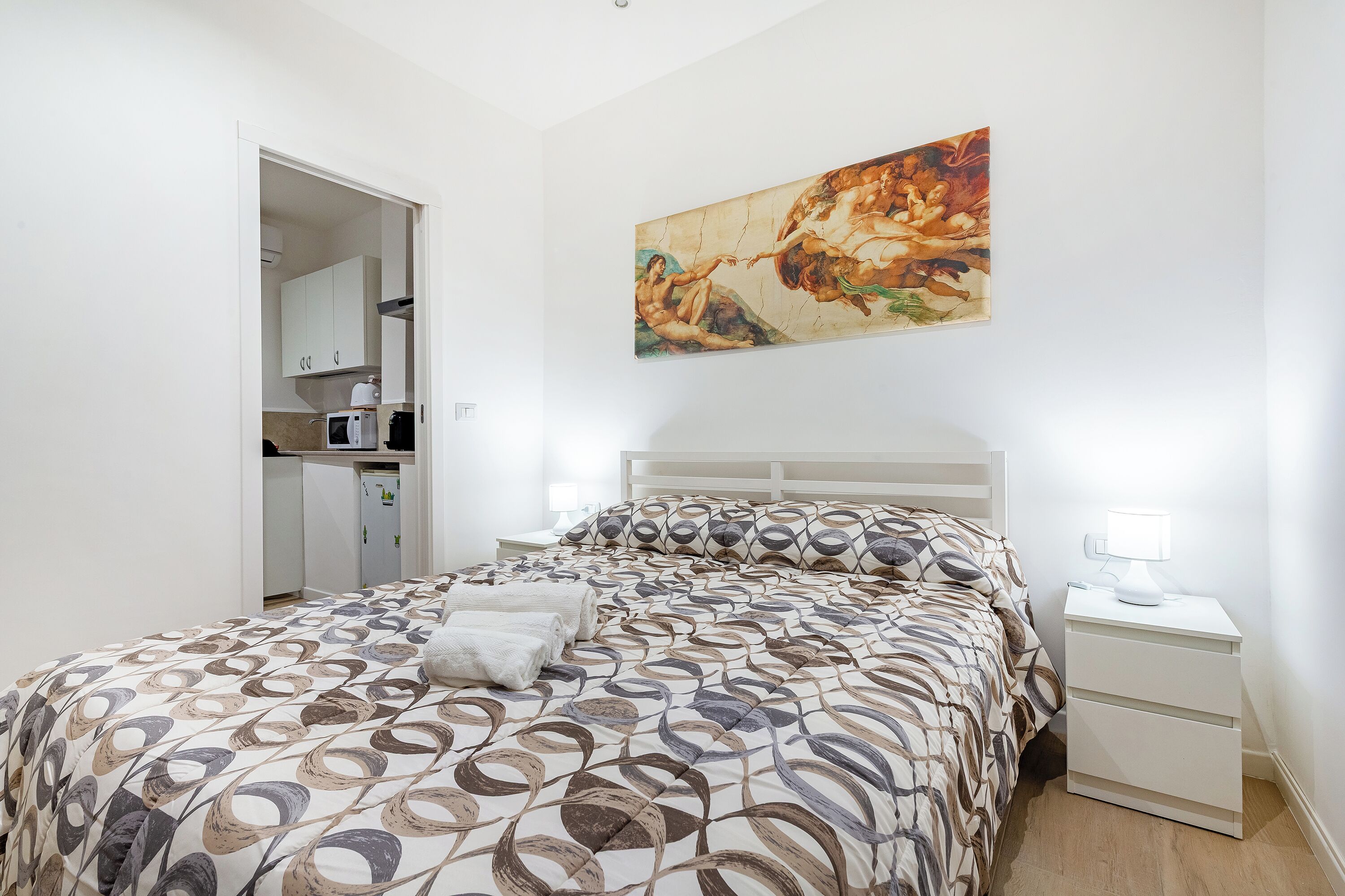 1 bedroom, iron/ironing board, free WiFi, bed sheets