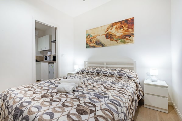 Căn hộ dành cho gia đình, nhiều phòng ngủ (Dimora Lucia Bari) | 1 phòng ngủ, bàn ủi/dụng cụ ủi quần áo