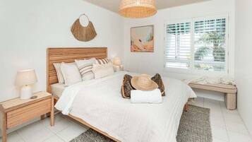 2 slaapkamers, een strijkplank/strijkijzer, wifi