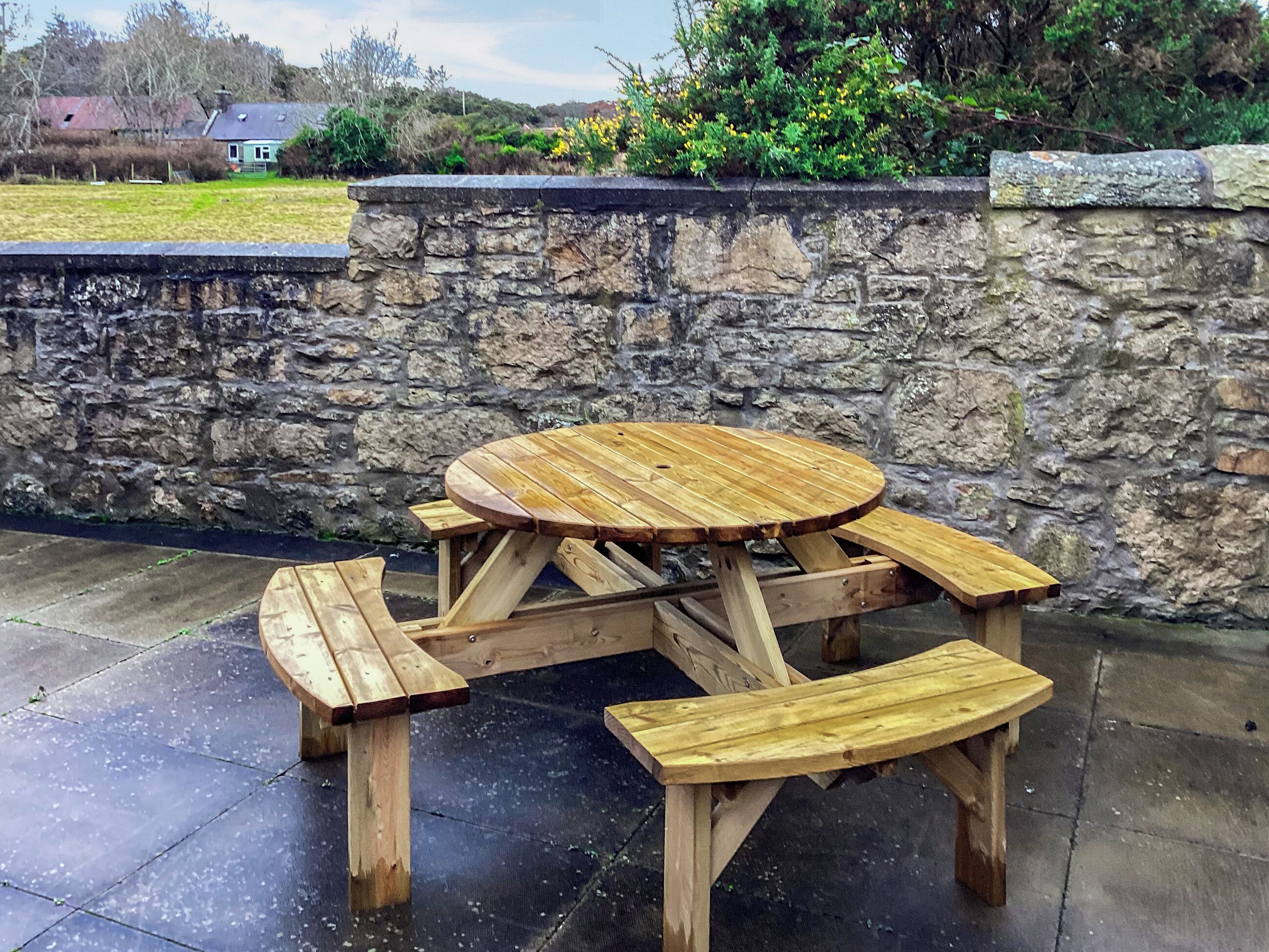 Opções para refeição ao ar livre