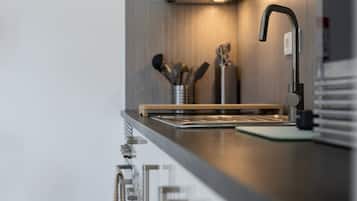 Coffee/tea maker, microwave, oven, toaster
