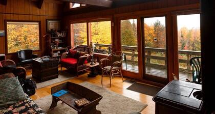 Bavarian-Style Chalet Rental with Adirondack Mountain Views in Indian Lake, New York