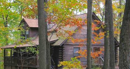 Spacious and Rustic Cabin Rental in the Woods near Catoctin Mountain Park, Maryland