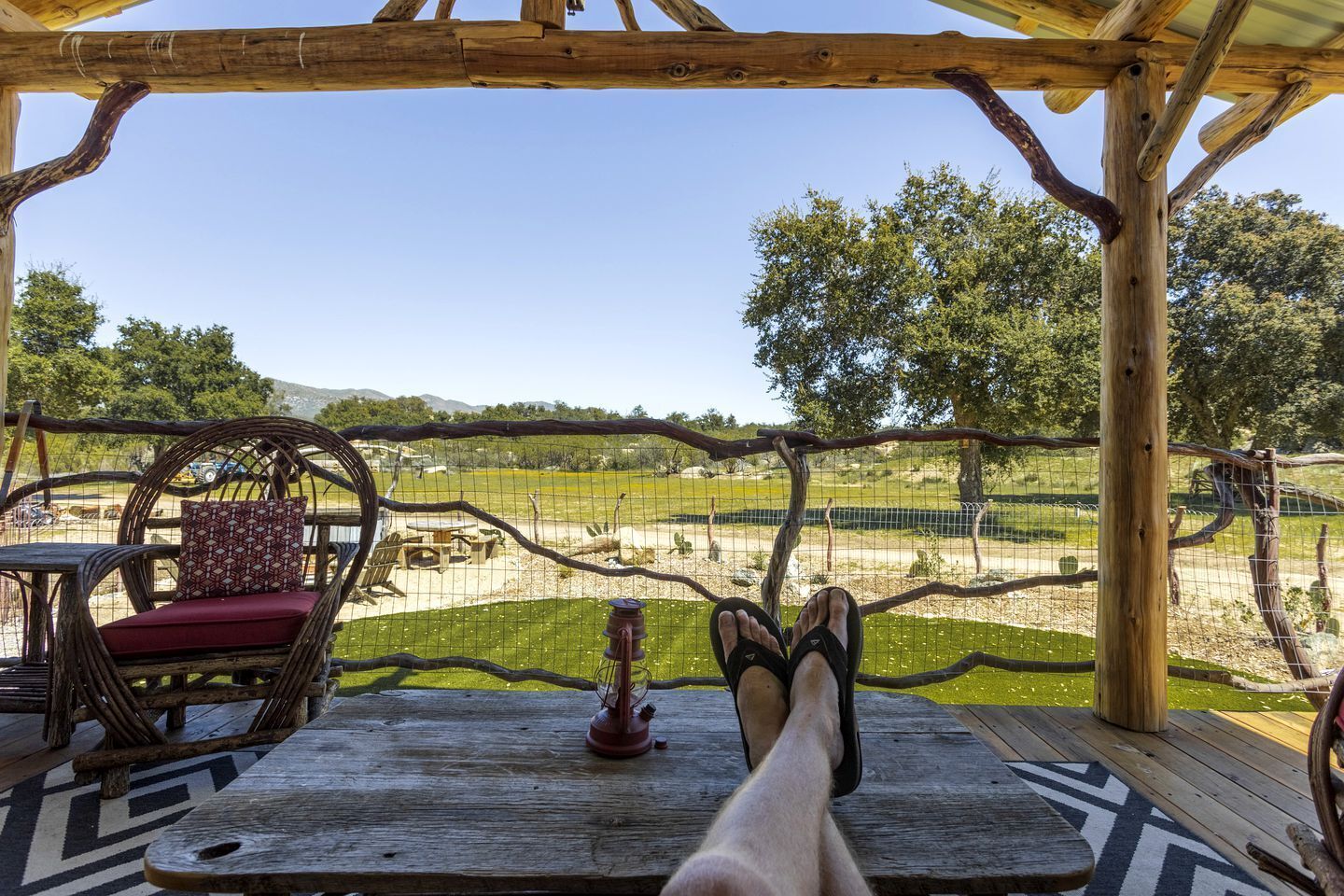 Overnattingsstedets uteområder