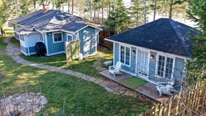 Exterior - Elegant Cottage Rental with a Fire Pit in Lake Placid, New York (Lake Placid)
