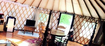 Superb Yurt Rental near George Washington National Forest in Luray, Virginia
