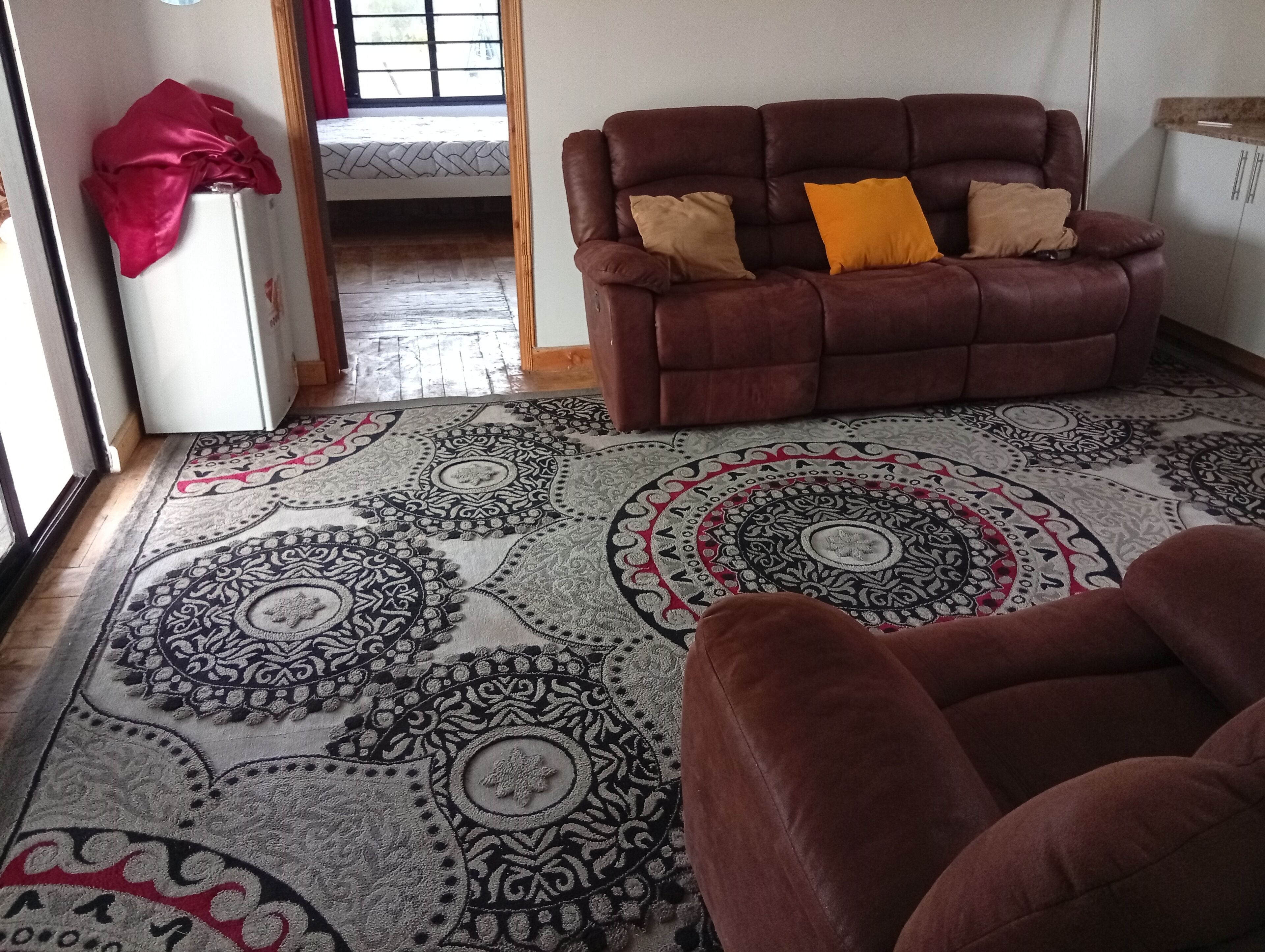 Huis, 2 slaapkamers, terras, uitzicht op tuin | Woonruimte