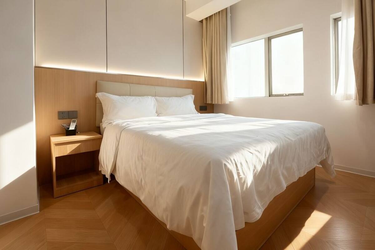 Kamar Single Klasik, Pembersihan Kamar, pemandangan kota