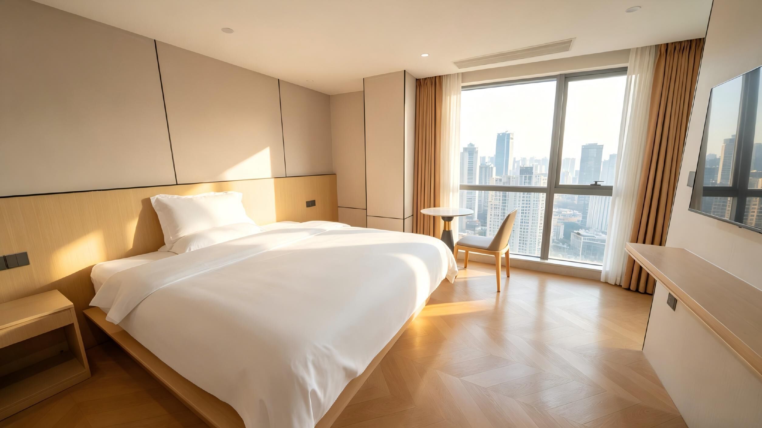 Standard Single Room, City View