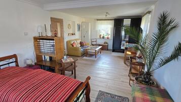 Iron/ironing board, WiFi, bed sheets