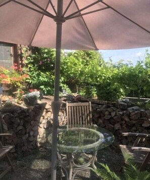 Outdoor dining - Holiday apartment with 1 bedroom (Überlingen)