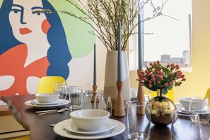 Dining - Minutes from DT + Broadway | 4BDR Suite w/ Balcony (Nashville)