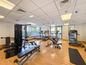 Fitness facility - Aesthetic 2 Bed l Partial Burj View l Downtown (Downtown Dubai)
