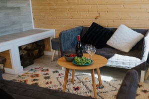 Smart TV, fireplace - Spacious holiday home in Stężyca with sauna (Stężyca)