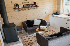 Smart TV, fireplace - Spacious holiday home in Stężyca with sauna (Stężyca)