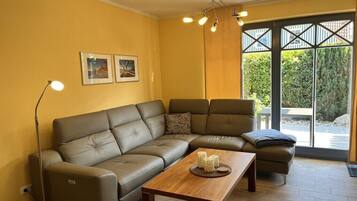 TV connectée, cheminée