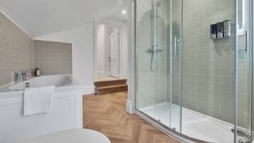 Shower, hair dryer