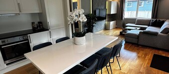 Bright Apartment with Patio and Garden