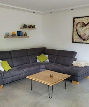 TV connectée, cheminée