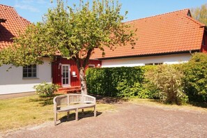 Terrace/patio - Holiday apartment in Prerow with terrace (Prerow)
