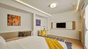 In-room safe, desk, blackout curtains, soundproofing