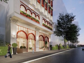 Fachada del alojamiento