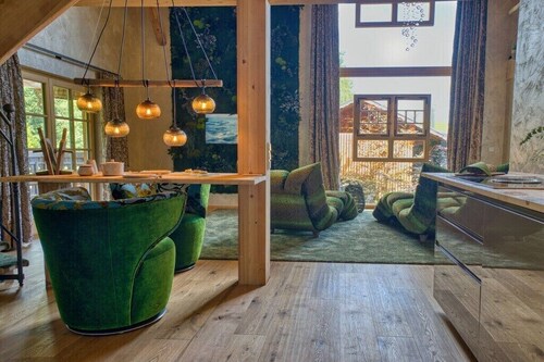 Chalet avec piscine à Ofterschwang