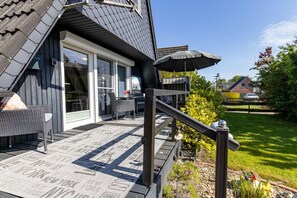 Terrace/patio - Holiday home with 2 bedrooms (Krummhörn Greetsiel)