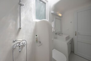 Douche, séchoir à cheveux