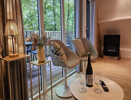 Chalé | Sala de estar