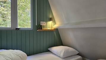 2 chambres, draps fournis