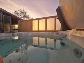 Cabin, 2 Bedrooms, Smoking, Balcony | Pool - Luxury Welsh Wooden Cabin (Corwen)