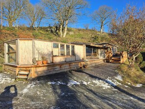 Exterior - Luxury Welsh Wooden Cabin (Corwen)