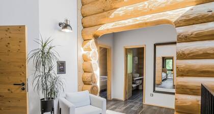 Vacation log cabin Schwarzwald 1 - Luxury chalet with sauna & whirlpool on the Feldberg