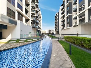 Pool - Cozy Studio With Pool, Gym and Outdoor Cinema (Dubai)