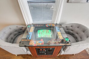 House, 3 Bedrooms, Smoking, Balcony | Game room - Game Room Retreat Near Six Flags Sleeps 13 Tesla EV Charger Backyard Oasis (San Antonio)