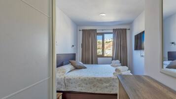 1 間睡房、熨斗/熨衫板、免費 Wi-Fi、床單