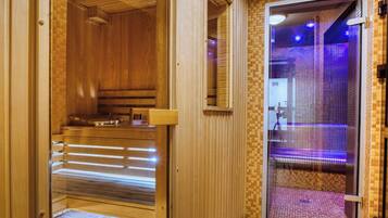 Turkish bath, body treatments, aromatherapy, hot stone massages