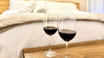 Premium bedding, memory-foam beds, iron/ironing board, free WiFi