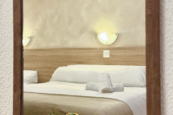 Premium bedding, memory-foam beds, iron/ironing board, cots/infant beds