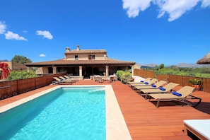 Pool - Finca Casou | Pollensa | Spacious countryside retreat with pool for. (Pollensa)