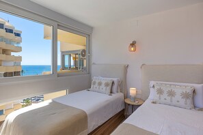 2 bedrooms, iron/ironing board, WiFi, bed sheets - Modern beachfront apartment on Marbella’s promenade (Marbella)