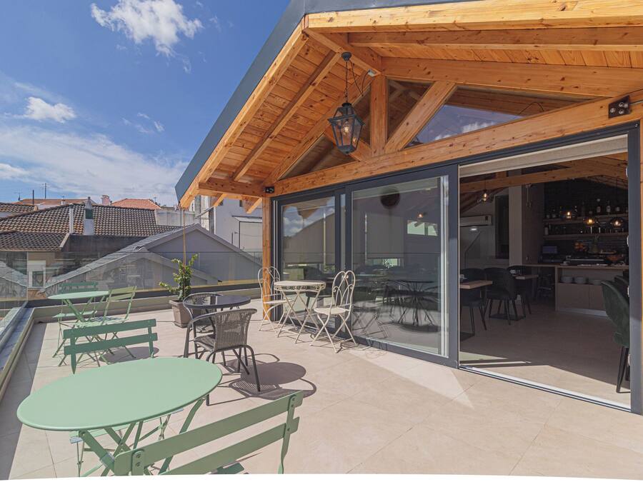 Terraço na cobertura