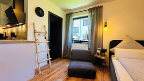 1 soverom, reiseseng for barn, wi-fi og sengetøy
