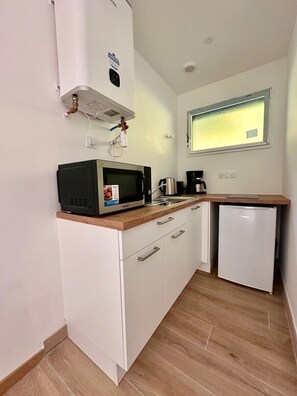 Coffee/tea maker, fridge, microwave, oven - New independant Studio Horizon Garden Floor (Plouédern)